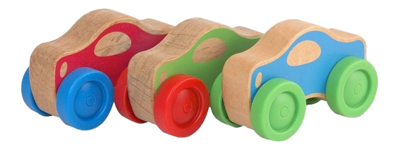 

Деревянная игрушка для малышей Машинки Melissa and Doug, Машинки