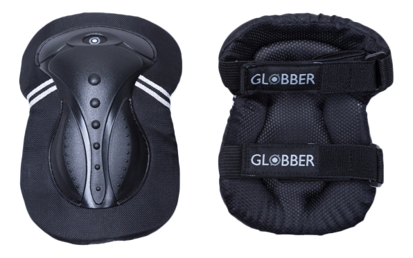 Защита Globber adult l нарукавники и наколенники black 6674 globber защита globber adult set локти колени ладони ростовка l