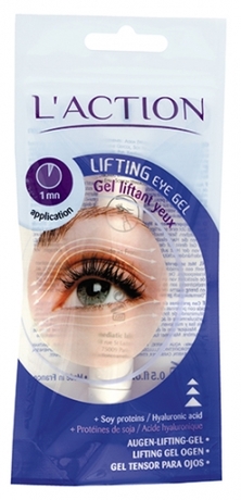 фото Лифтинг-гель от морщин вокруг глаз l'action lifting eye gel, 15 мл