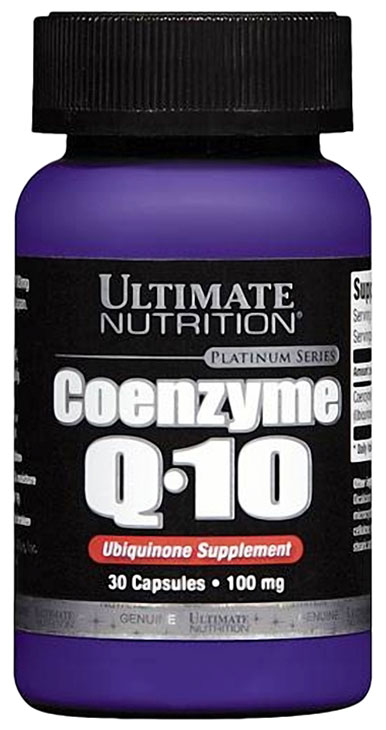 Коэнзим Ultimate Nutrition Coenzyme Q10 100 мг 30 капсул