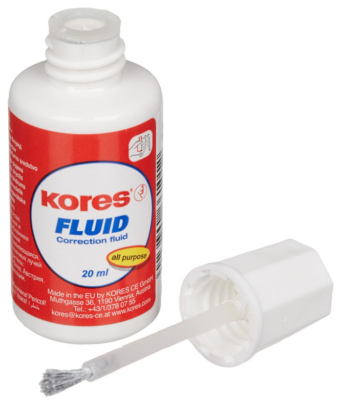 

Корректирующая жидкость Kores Fluid 4 шт.