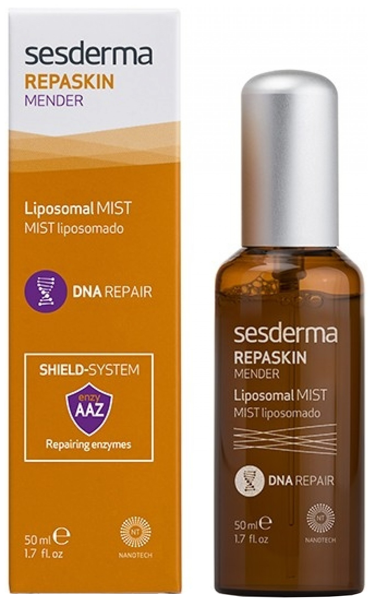 

Термальная вода и спреи для лица Sesderma Липосомальный 50 мл