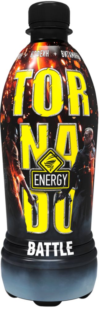 

Напиток энергетический Tornado Energy battle газированный пластик 0.473 л