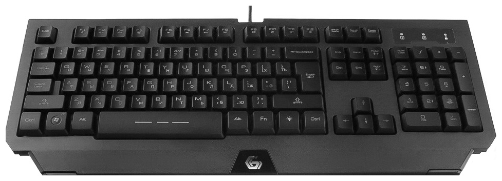 Игровая клавиатура Gembird KB-G300L Black