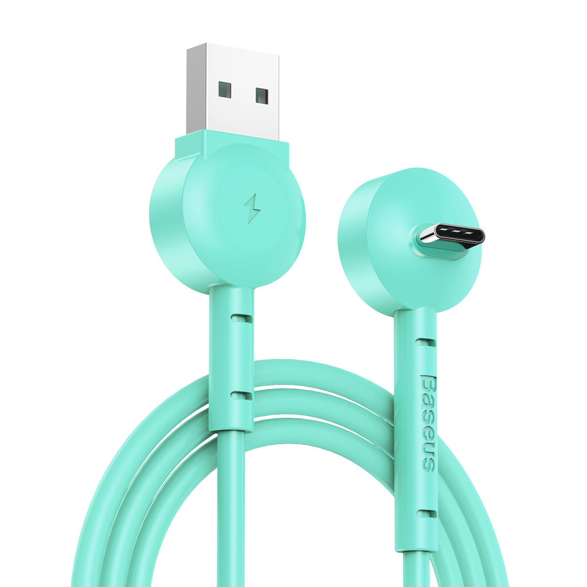 фото Кабель baseus maruko type-c 1m blue