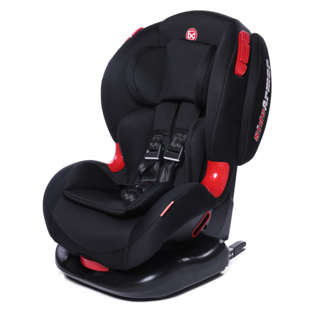 фото Автокресло baby care bc-120 isofix цв.черный гр.1/2