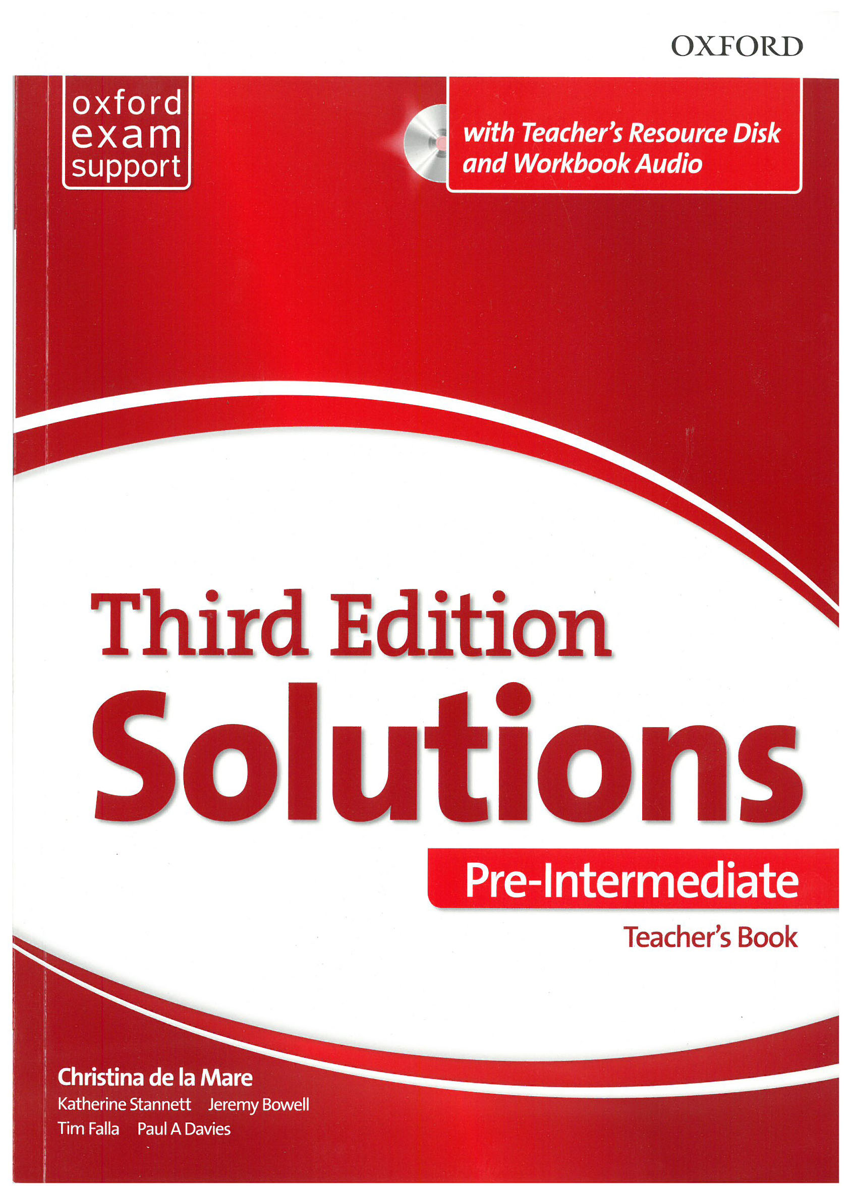 

Solutions Pre-Intermediate: Teacher's book with Teacher's Resource Disk (+ CD-ROM)