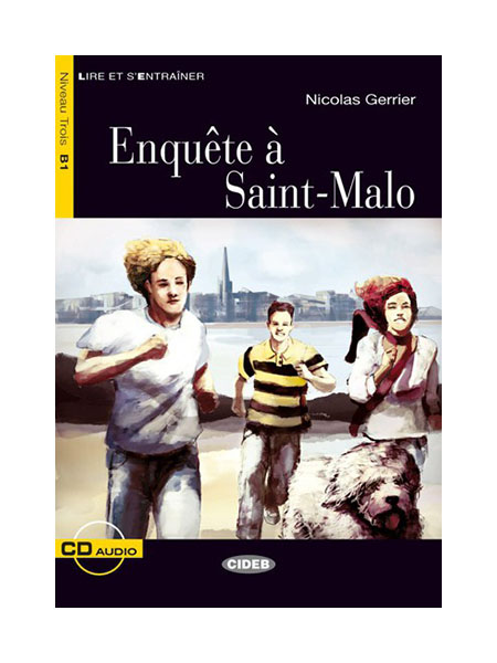 фото Книга cideb nikolas gerrier "enquete a saint-malo (+ audio cd)"