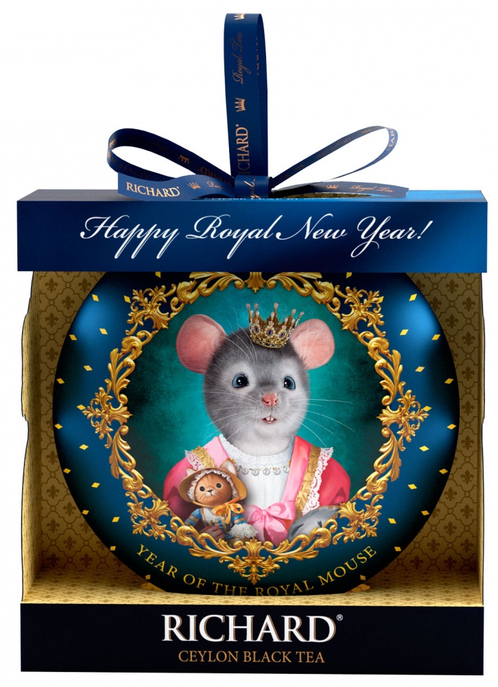 

Чай Richard Year of the royal mouse черный листовой 20 г