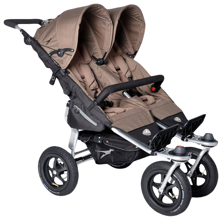 

Коляска для двойни прогулочная TFK Twin (ТФК Твин) Adventure Fossil T-TWA-327, Twin Adventure