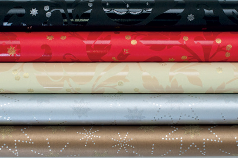 

Упаковочная бумага Brunnen 281148-99\STW Luxury Glitter глянцевая разноцветная 1,5м