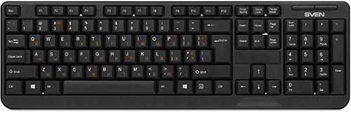 

Беспроводная клавиатура Sven KB-C2200W Black (SV-016340), KB-C2200W