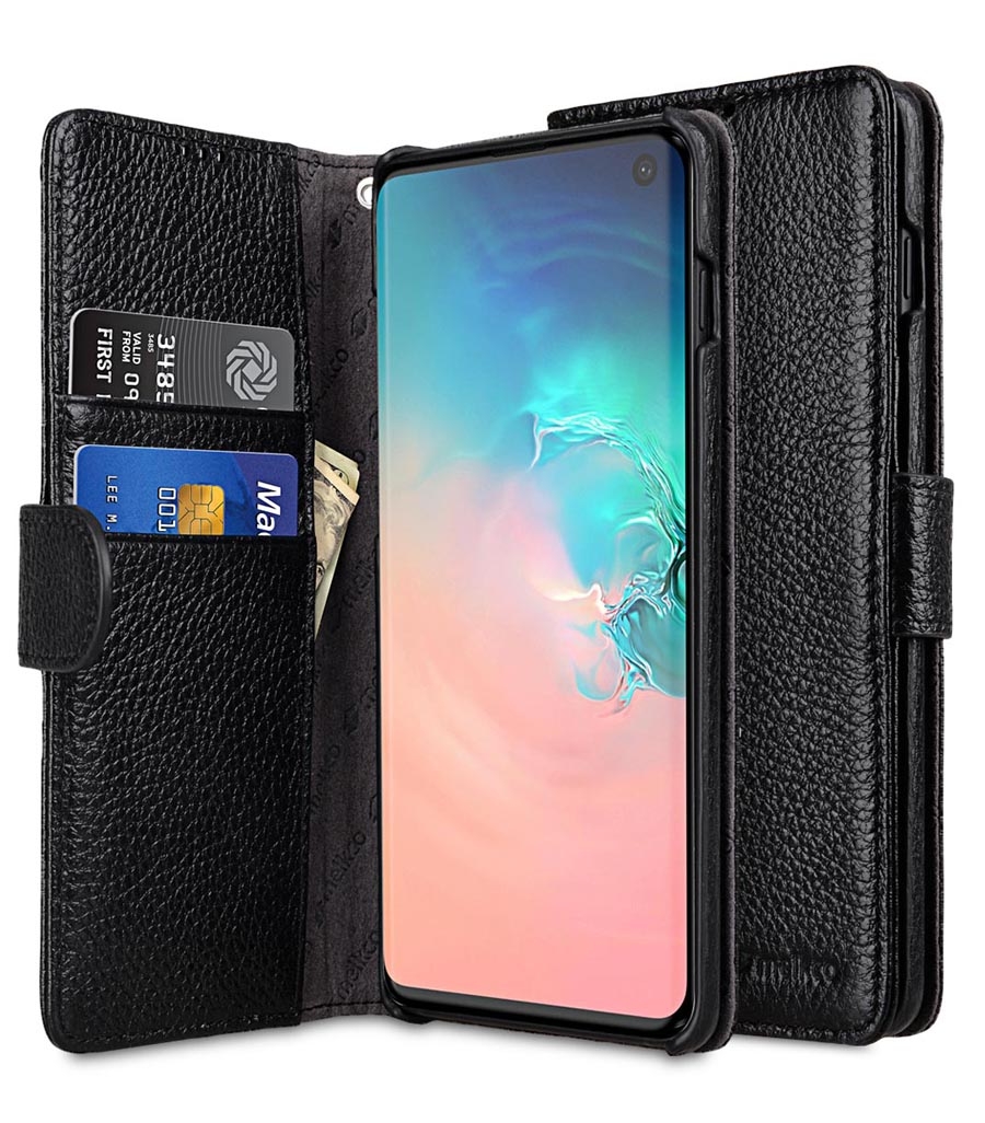 

Чехол Melkco Wallet Book Type для Samsung Galaxy S10 Black, Черный