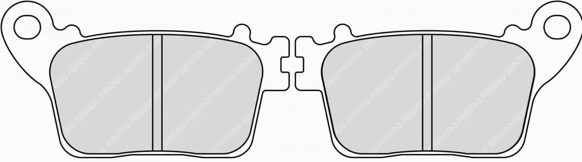

Тормозные колодки задние Ferodo FDB2221P для мотоциклов