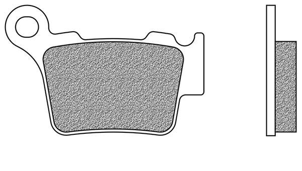 Тормозные колодки Dirt SINTER FD0348SD