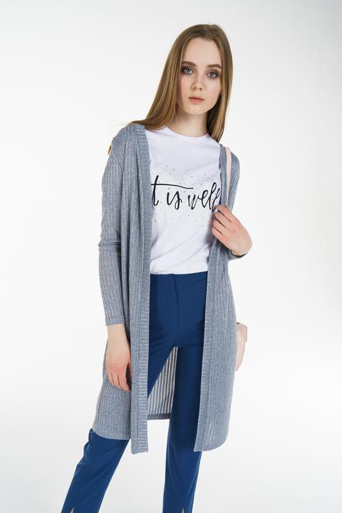 

Кардиган женский AScool CA1001 серый 44 RU, CA1001