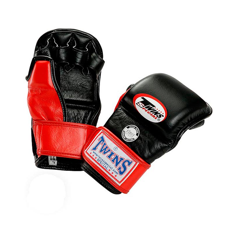 фото Twins перчатки mma twins ggl2 grappling gloves черно-красные