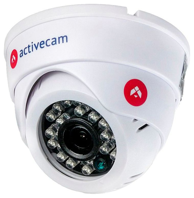 Видеокамера IP ActiveCam AC-D8121IR2W Белый (AC-D8121IR2W (3.6 MM)) ip камера activecam ac d2143zir6 ут 00007278