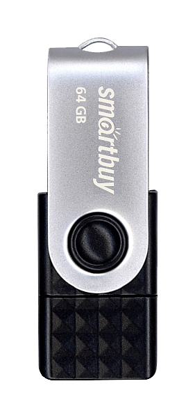 Флешка microUSB 2,0, USB Type-C и USB 3,0, 64Гб - SmartBuy - Trio 3-in-1