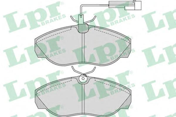 

Тормозные колодки Lpr 05P964