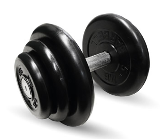 

Гантель обрезиненная MB Barbell Atlet MB-FdbM-B18,5 18,5 кг, MB-FdbM-B18,5