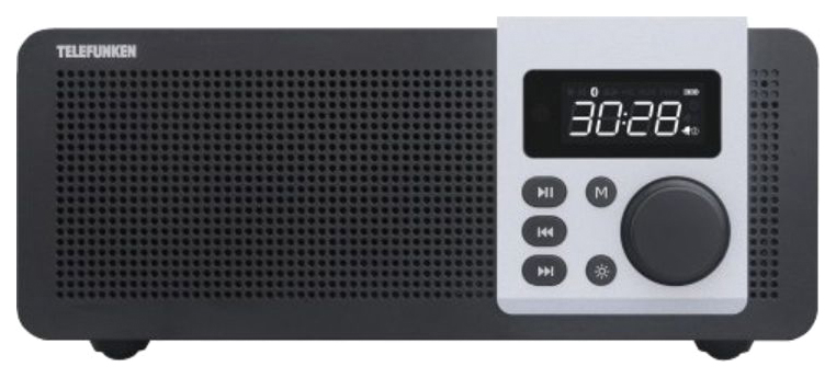 

Радиоприемник Telefunken TF-1583UB, Черный;серебристый, TF-1583UB Dark Wood