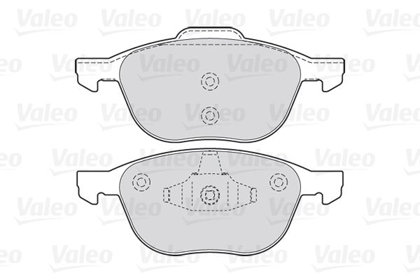 

Комплект тормозных колодок Valeo 301649