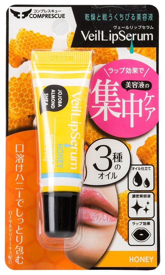 

Бальзам для губ SUNSMILE Veil Lip Увлажняющий с натуральными маслами и ароматом меда 10 мл