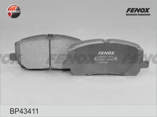 

Комплект тормозных колодк FENOX BP43411