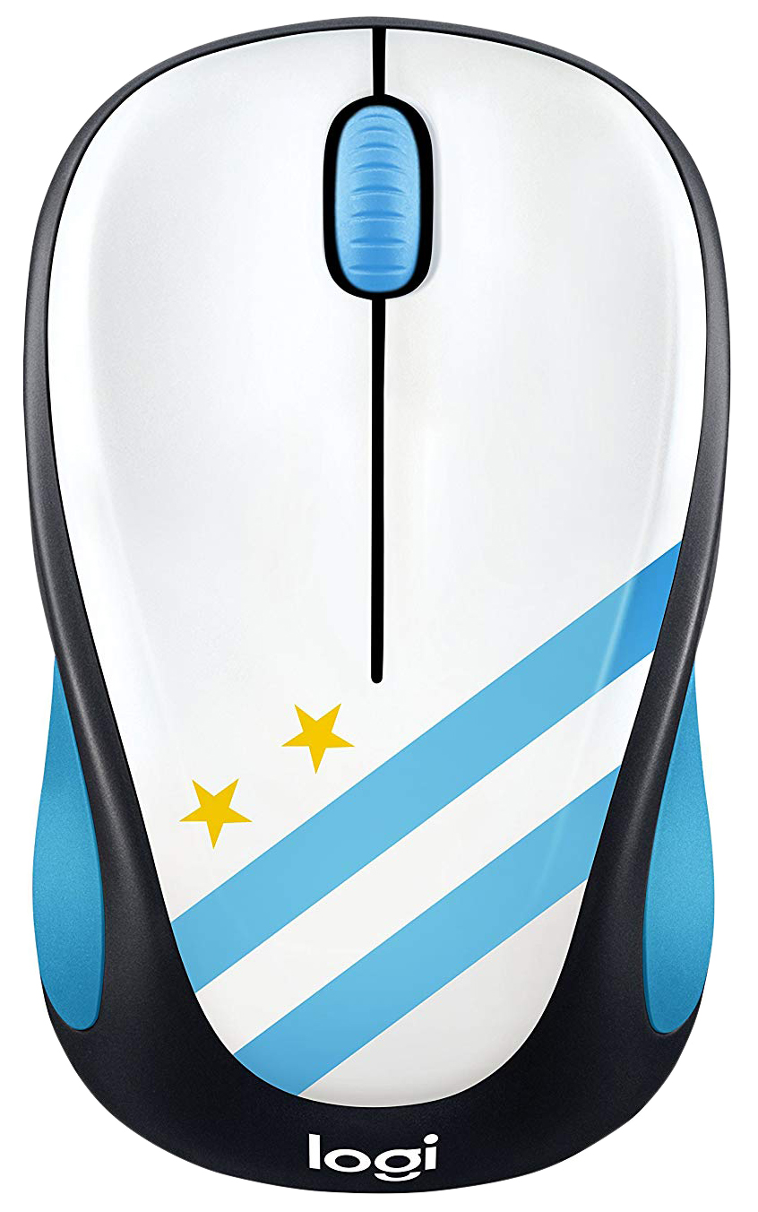

Беспроводная мышь Logitech M238 White/Cyan (910-005397), M238