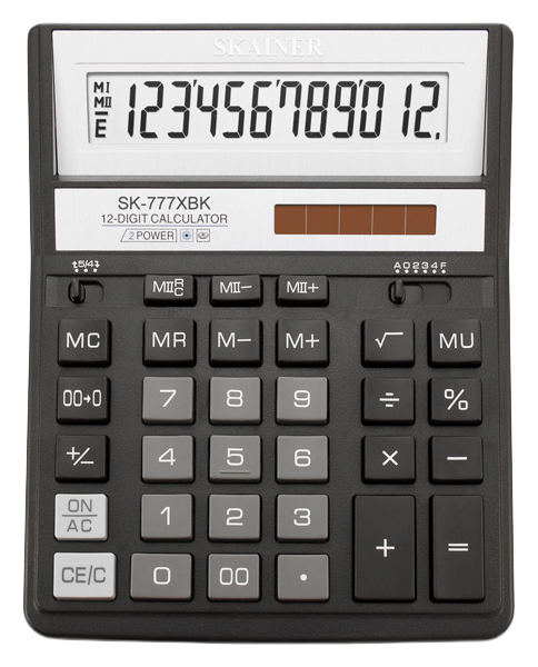 Калькулятор SKAINER SK-777XBK