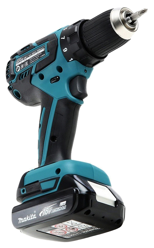 Акк. безударная дрель-шуруповерт Makita DDF483SYE