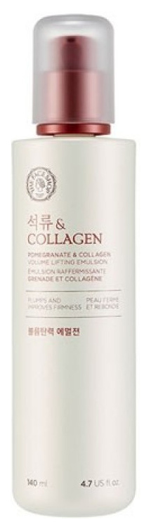 Эмульсия для лица The Face Shop Pomegranate And Collagen Volume Lifting Emulsion 140 мл питательная эмульсия collagen nutrition emulsion