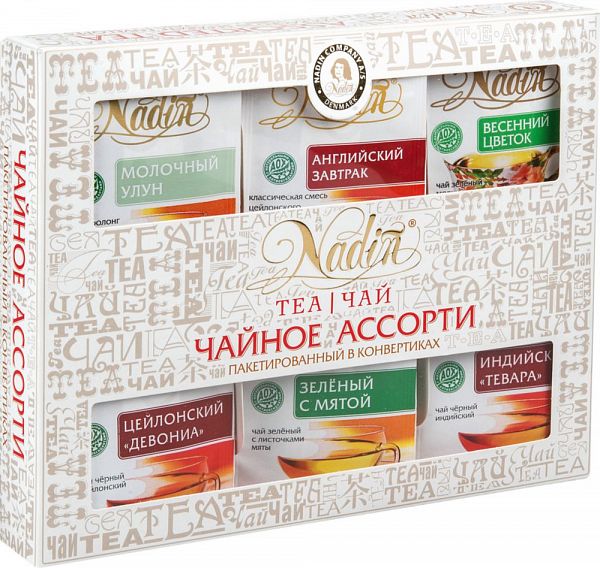 

Чайное ассорти Nadin 36 пакетиков
