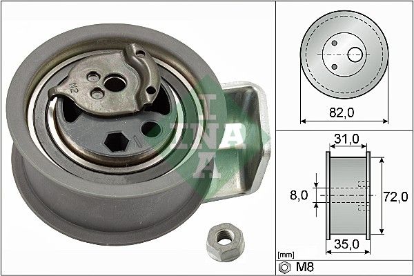 

Натяжной ролик Ina 531043620