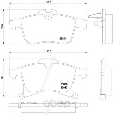 

Тормозные колодки HELLA PAGID/BEHR дисковые 8DB355009221