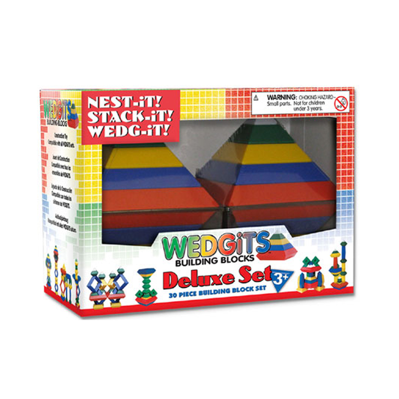 фото Конструктор wedgits deluxe set 30 деталей, 2 подставки