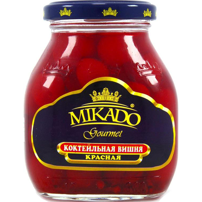 Вишня коктейльная Mikado красная 314 мл
