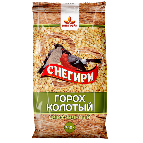 

Горох Снегири колотый 700 г