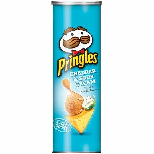 

Чипсы Pringles сheddar&sour сream со вкусом сыра чеддер и сметаны 158 г