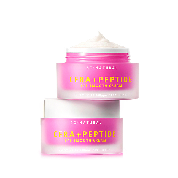 фото Крем для глаз so natural cera+ peptide eye smooth cream so'natural