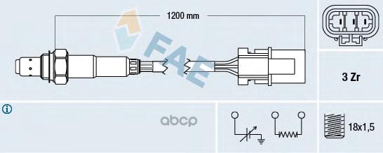 фото Лямбда-зонд fae 77231