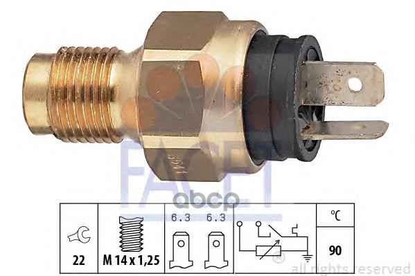

Датчик температуры Facet 73541