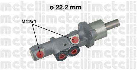 

Тормозной цилиндр METELLI 050534