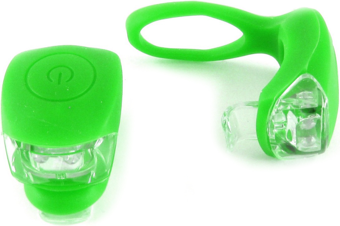 Комплект велосипедных фонарей Vinca Sport VL 267-2B Kids зеленый