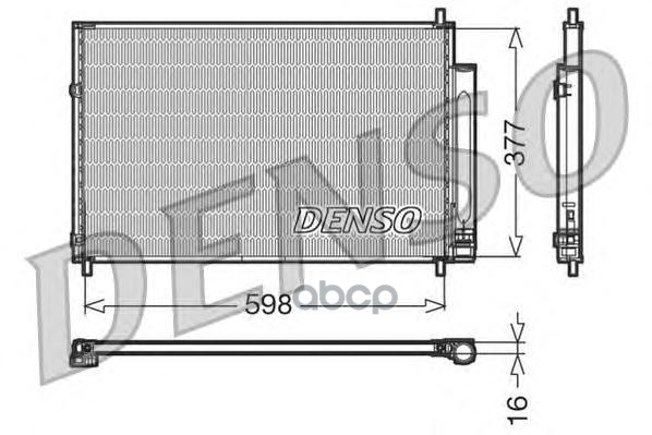 

Радиатор кондиционера DENSO DCN50006