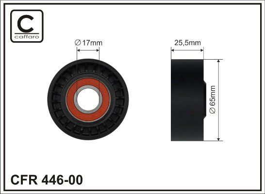

Натяжной ролик CAFFARO 446-00