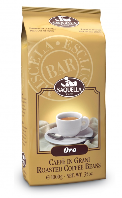 Кофе в зернах Saquella oro 1 кг