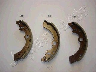 

Комплект тормозных колодок JAPANPARTS GF-822AF