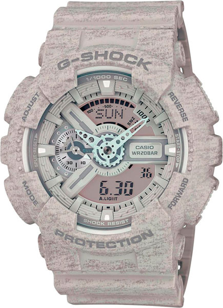 фото Японские наручные часы casio g-shock ga-110ht-8a с хронографом